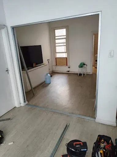 Estrutura dentro de um vão